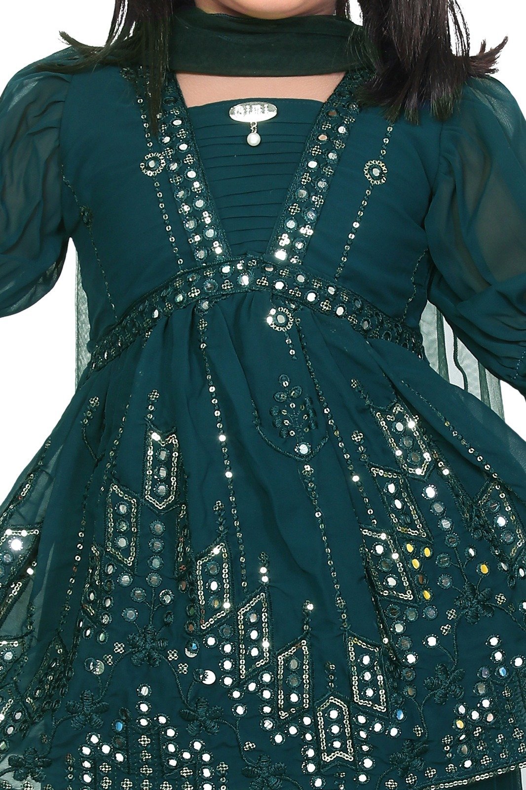 Alia Palazzo Set (Dark Green) - Image 3