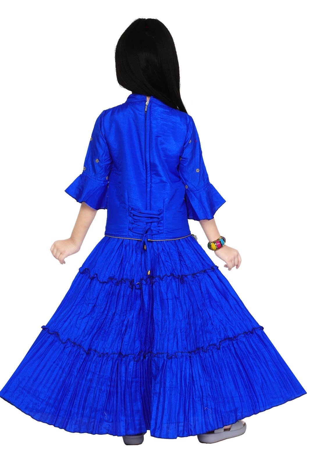 Crop Top & Skirt For Girls - Image 3