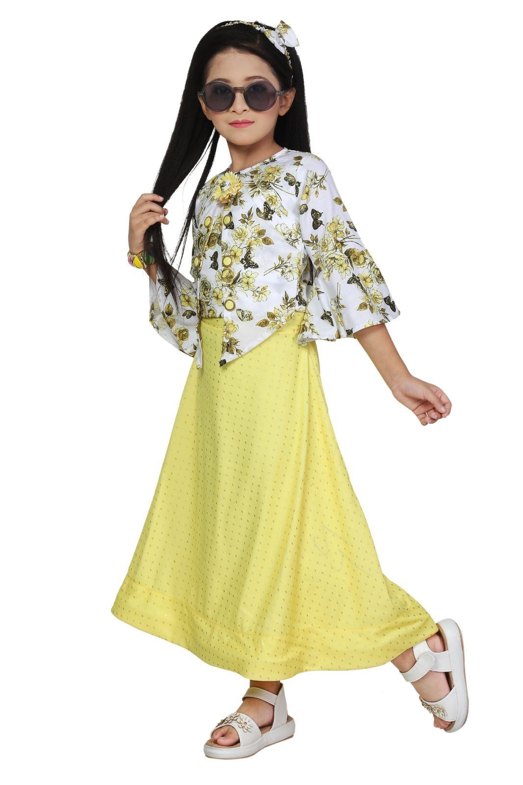 Crop Top Set For Girls - Image 2