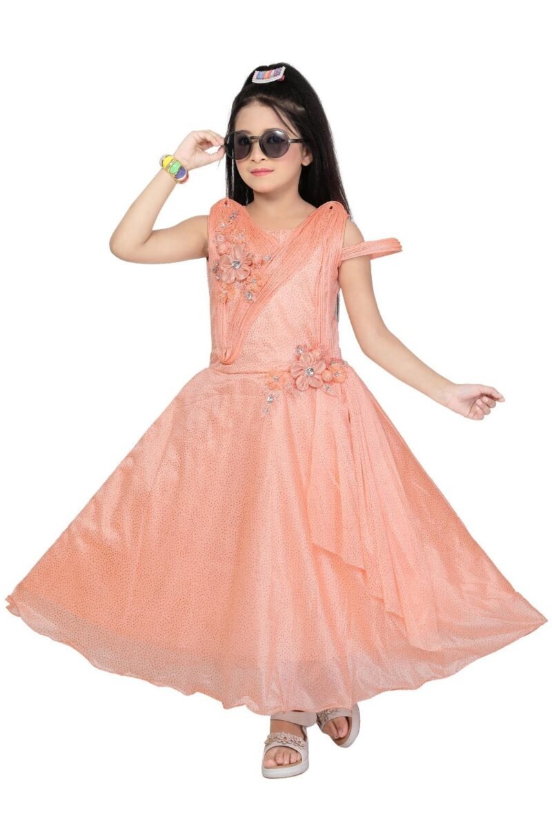 Long Party Wear Gown For Girls