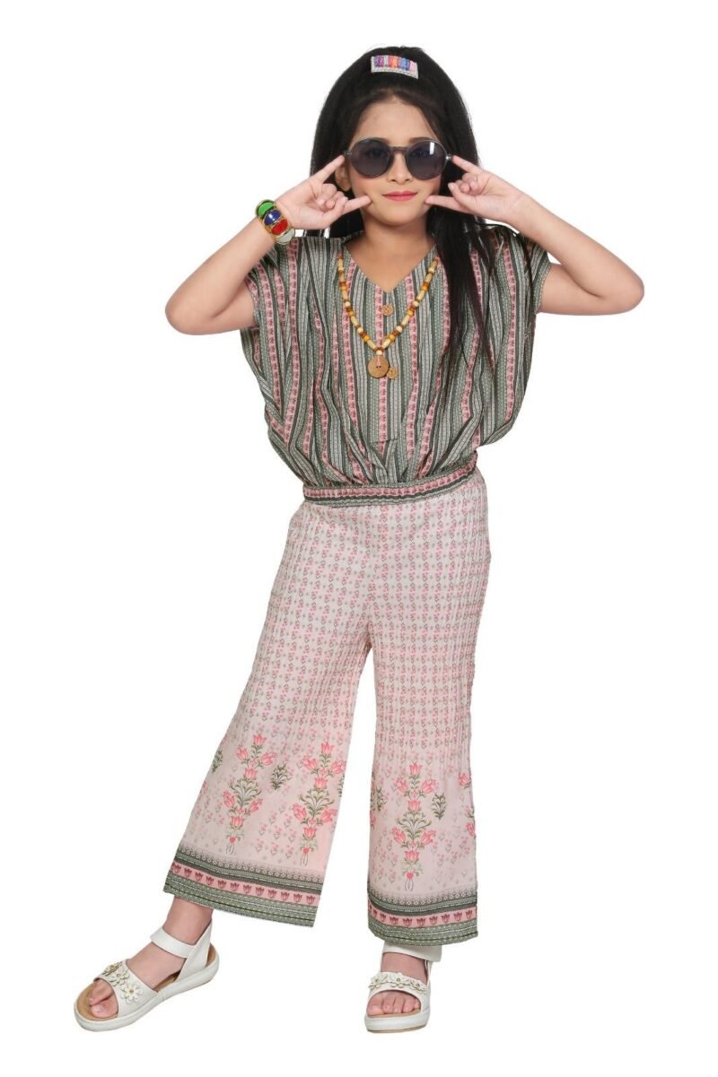Palazzo Pant & Top Set For Girls