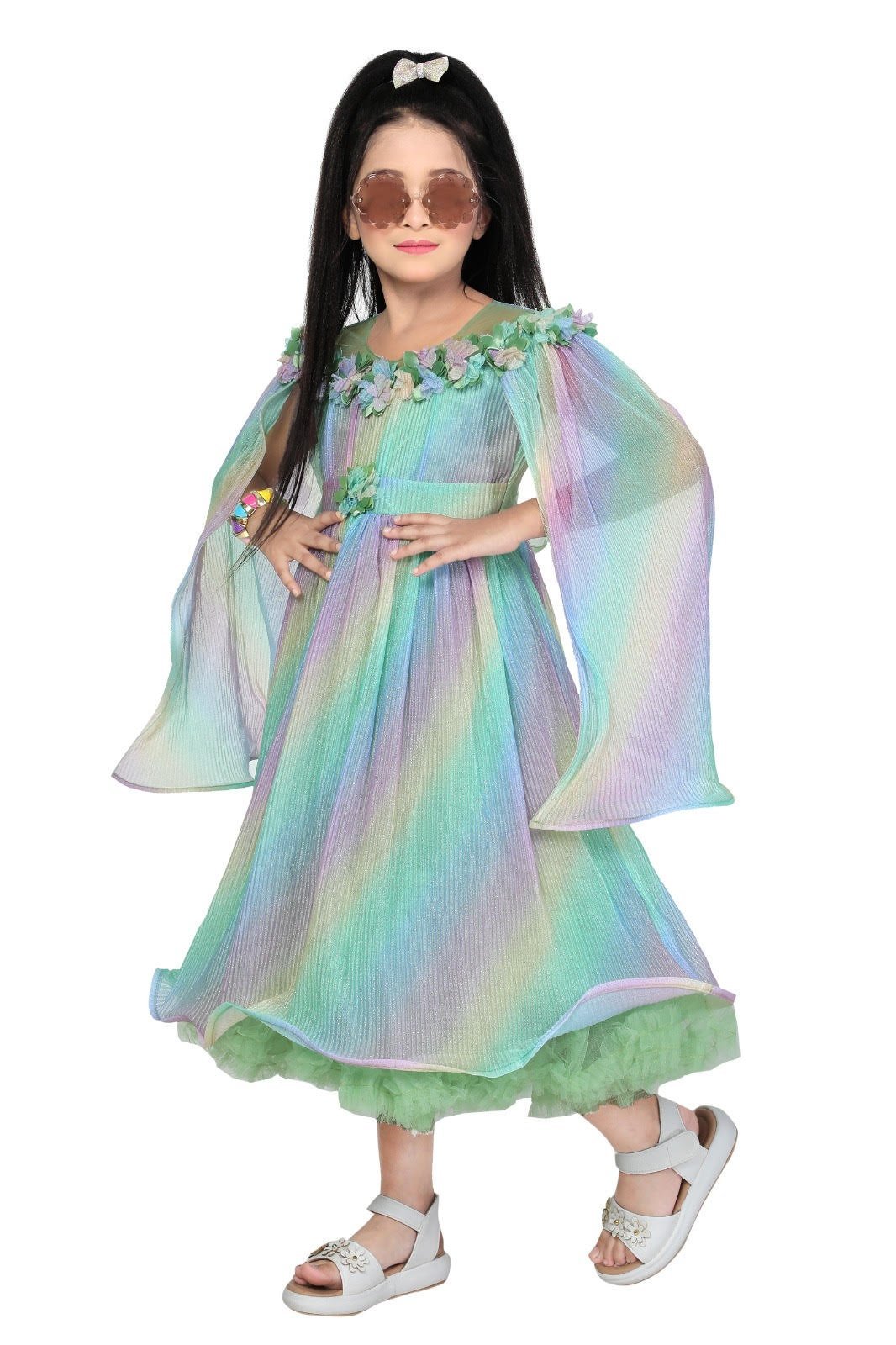 Party Wear Long Gown For Girls - Image 2