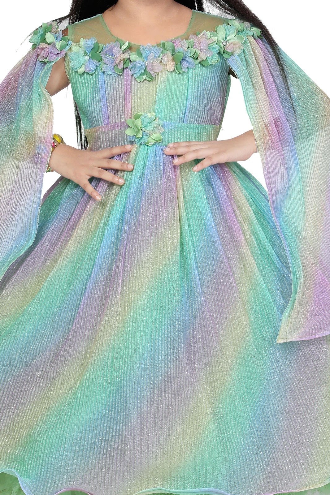 Party Wear Long Gown For Girls - Image 3